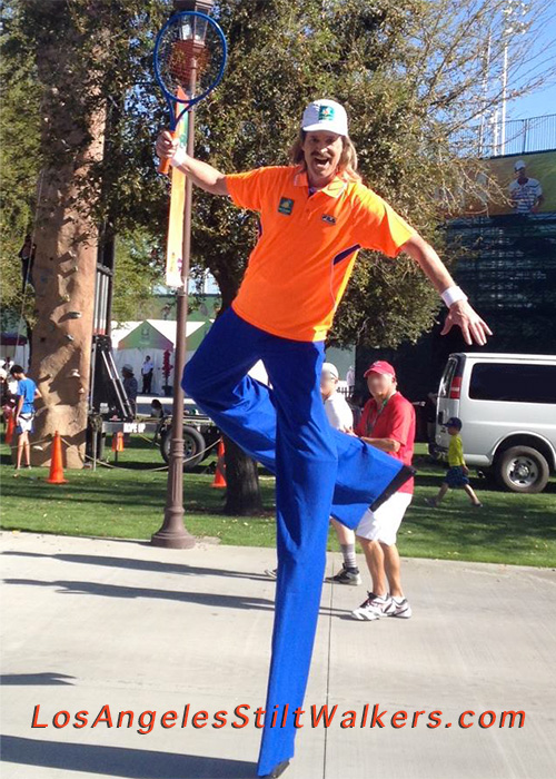 los angeles stilt walker